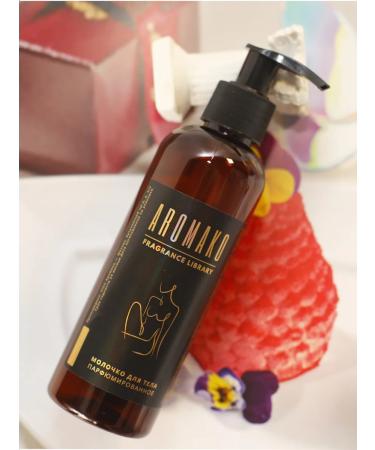 AromaCo Cosmetic Milk for the Body "Philosopher" perfumed 200 ml - Buy Online on GoSupps.com