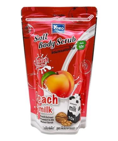 Yoko Body scrub salt peach and milk