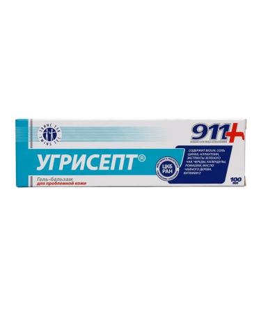 911 Acne gel for face from acne and rash 100 ml - Buy Online on GoSupps.com