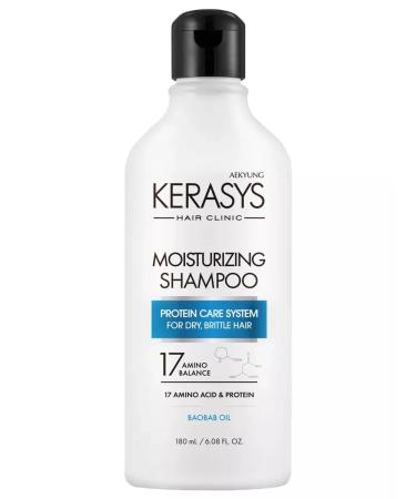 KeraSys Hair shampoo moisturizing Hair Clinic System 180g