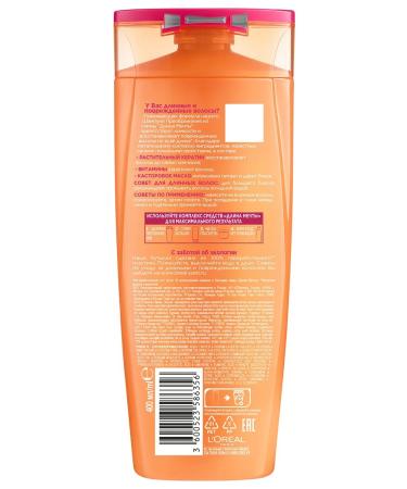 L'OREAL PARIS Hair shampoo Dream length Elseve 400ml - Buy Online on GoSupps.com