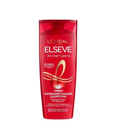 L'OREAL PARIS Hair shampoo laminating expert Elseve 400ml color
