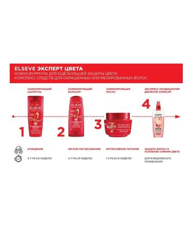 L'OREAL PARIS Hair shampoo laminating expert Elseve 250ml - Buy Online on GoSupps.com