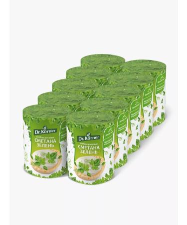 Dr Corner Breads rice sour cream greens without gluten 10pcs of 80g - Buy Online on GoSupps.com