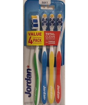 Jordan* Set of denture 4pcs Total Clean Soft Soft - Buy Online on GoSupps.com