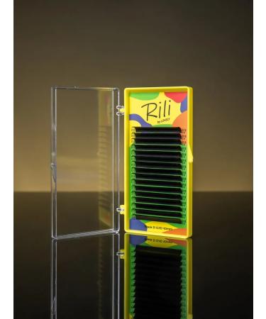 RILI Black eyelashes for building M 0.10 09mm - Buy Online on GoSupps.com