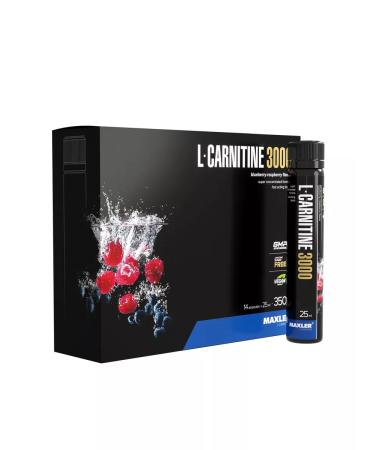 maxler Carnitin liquid L-Carnitine 3000mg 14x25ml Blenika-Malina