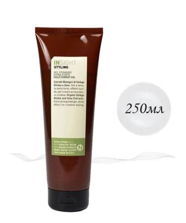 Insight Gel-t-cement of hair-hair external hair fixation of Styling