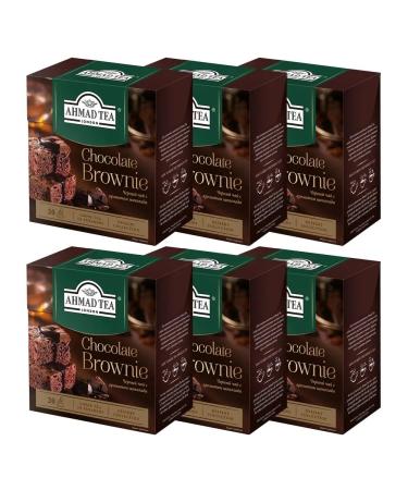 Ahmad Tea Tea in pyramids black Chocolate Brownie 20 bags 6pcs
