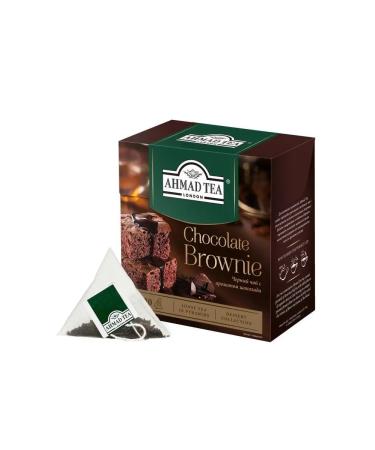 Ahmad Tea Tea in pyramids black Chocolate Brownie 20 bags 6pcs - Buy Online on GoSupps.com