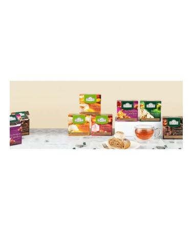 Ahmad Tea Tea in pyramids green strawberry mousse 20 bags x 4pcs - Buy Online on GoSupps.com