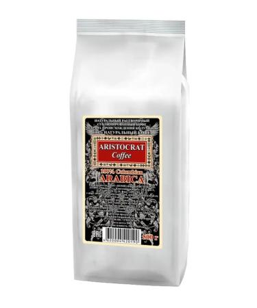 ARISTOCRAT Coffee Solombian Arabica is natural soluble bag 500 g - Buy Online on GoSupps.com