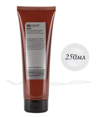 Insight Soft cleanser for hair and body for men Man