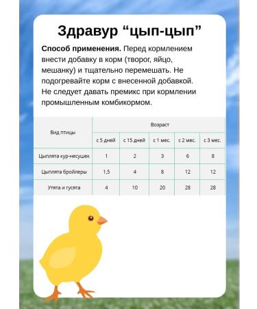 Your Farm Health Vitamin additive for chickens ducklings 250g *1pc - Buy Online on GoSupps.com