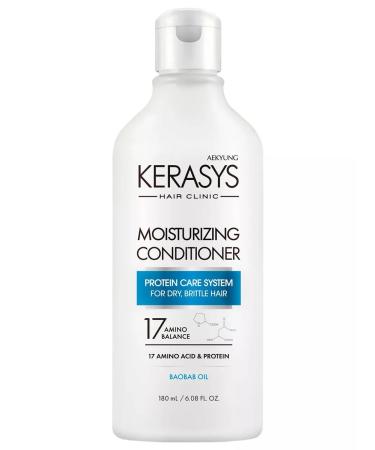 KeraSys Hair conditioner moisturizing Hair Clinic System 180ml