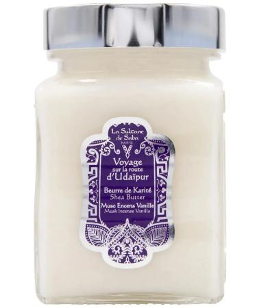 La Sultane de Saba Solid oil Karit for body musk incense vanilla 300ml