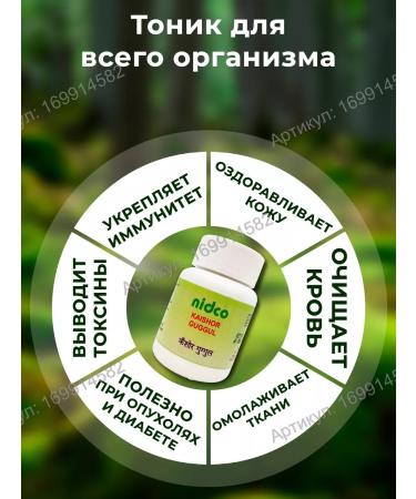 Nidco Ayurveda Kaishore Huggul Kaishor Guggul 60 tab (500 mg) - Buy Online on GoSupps.com