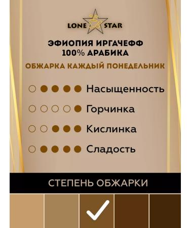 LONE STAR Coffee in grains 250 grams of arabica - Buy Online on GoSupps.com