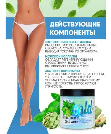MagRuss Cold wrap for weight loss anti -cellulite 500 ml - Buy Online on GoSupps.com