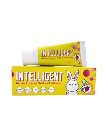 Intelligent Enzyme toothpaste 0+ strawberries without fluoride 40g - Buy Online on GoSupps.com
