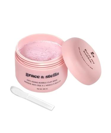 Grace and Stella Bubble clay face mask anti -aging - Buy Online on GoSupps.com