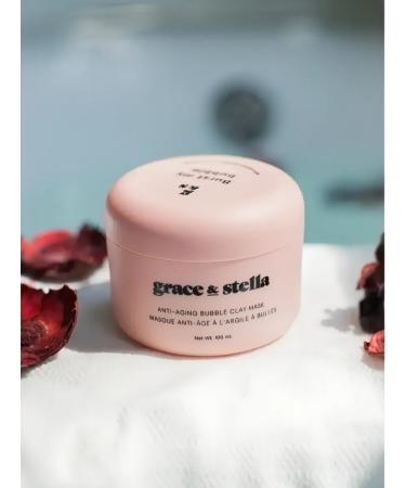 Grace and Stella Bubble clay face mask anti -aging - Buy Online on GoSupps.com
