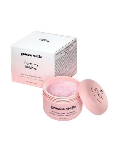 Grace and Stella Bubble clay face mask anti -aging - Buy Online on GoSupps.com