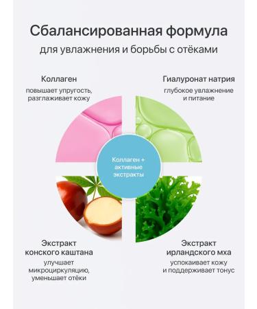 Grace and Stella Paths for the eyes from edema and bags with a collagen 24 pairs - Buy Online on GoSupps.com