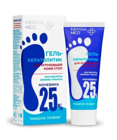 KRASSA Crassa honey gel for heels with urea keratolytic