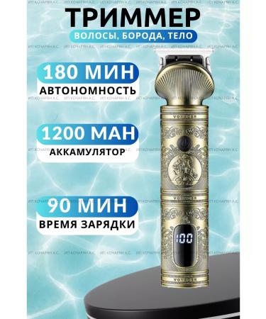 VGR Trimmer for beard and eyebrows (3mm 6mm 9mm 12mm 15mm) - Buy Online on GoSupps.com