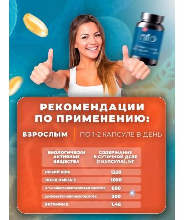 NFO Omega-3 ultima High Pnzhk content 990 mg - Buy Online on GoSupps.com