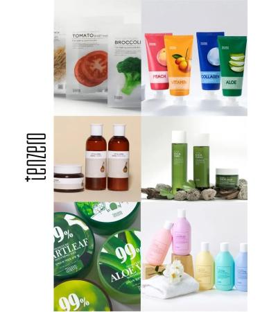 Tenzero Exfoliating legs for legs peeling with Korea acids - Buy Online on GoSupps.com