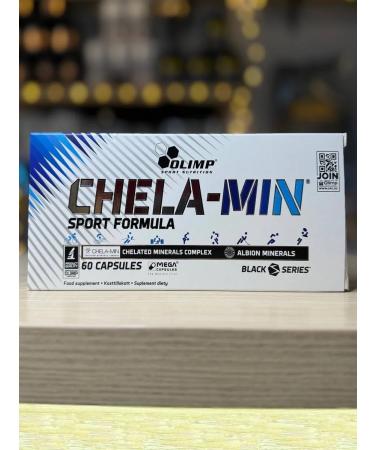 Olimp Sport Nutrition Minerals Complex Helat for men and women 60 capsules