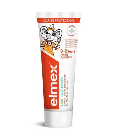 Elmex Toothpaste Children's Baby 0-2 Protection against Caries 50ml - Buy Online on GoSupps.com