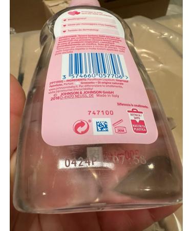 Johnson's Baby Massage children's oil Johnsons's Baby Body 2*300 ml - Buy Online on GoSupps.com