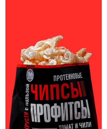 PROFIT Protein chips with the taste of tomato and chili 30g x 6pcs - Buy Online on GoSupps.com