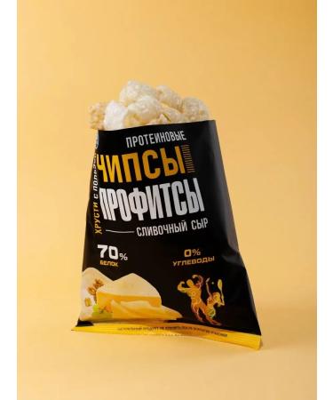 PROFIT Protein chips with cheese taste 30g x 6pcs - Buy Online on GoSupps.com