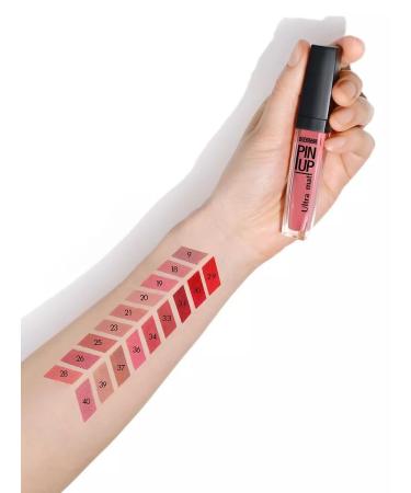 LUXVISAGE Lip gloss Pin-up ultra matt 18 Cream praline - Buy Online on GoSupps.com