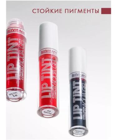 LUXVISAGE Lip tint with hyaluron Lip Aqua Gel 03 ruby - Buy Online on GoSupps.com