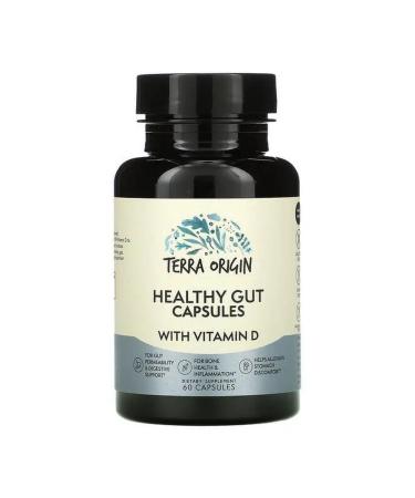 Terra origin Support for intestines with vitamin D 60 pcs - Buy Online on GoSupps.com