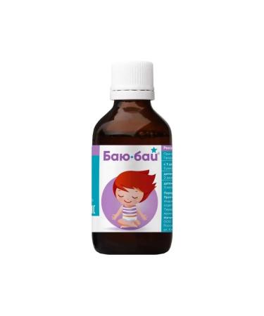 Kurortmedservice Bai-Bai sedatives for children from 3 years old 50ml - Buy Online on GoSupps.com