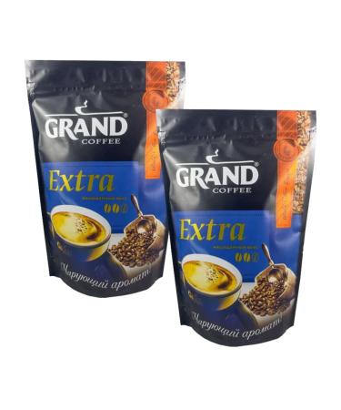Grand extra Soluble coffee 175 grams 2 packages