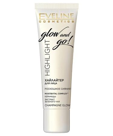 Eveline Cosmetics Highlighter for the face - Champagne Glow 20ml