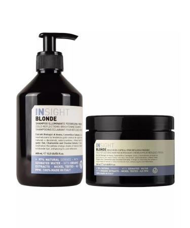 INsight Shampoo and a mask of maintaining cold shades of blonde blonde - Buy Online on GoSupps.com