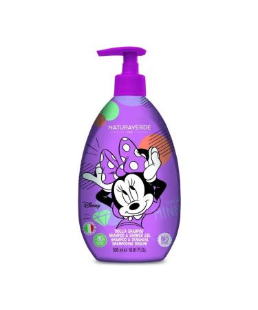 NATURAVERDE Children's shampoo and shower gel minnie 500ml - Buy Online on GoSupps.com