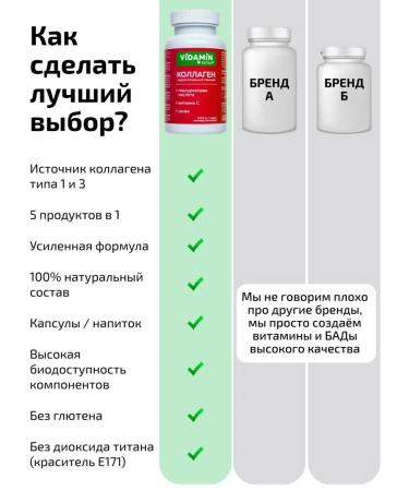 VIDAMIN EXTRA Hydrolyzed beef collagen 2 pcs - Buy Online on GoSupps.com