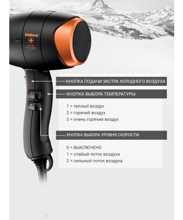 Valera Hair hair dryer Professional Smart Energy Pro 2500 EQ - Buy Online on GoSupps.com