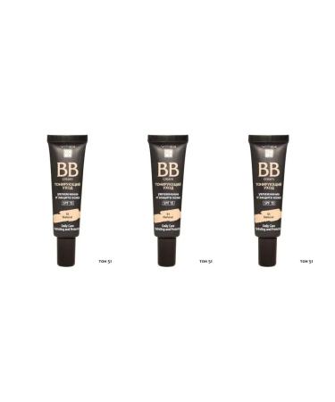 VITEX BB cream tone 51 Toning care SPF15 3 pcs 30ml Natural