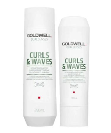 Goldwell CURLS WAVES Shampoo and air conditioner for curly hair - Buy Online on GoSupps.com