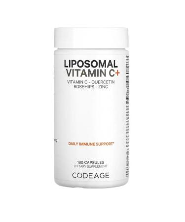 Codeage Liposomal vitamin C+ 180 capsules